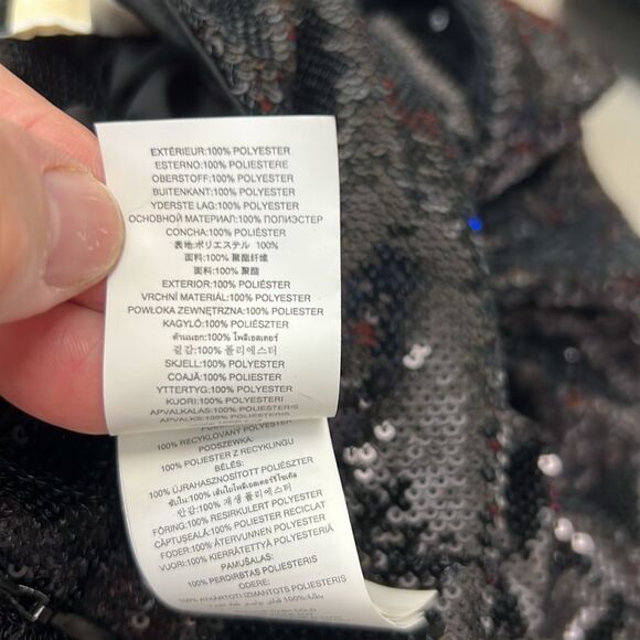 Michael Kors Sequined A-line midi Skirt, Style # MH370AOBS6 NWT size small - Picture 12 of 14